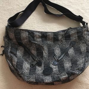 Kipling half moon messenger bag
